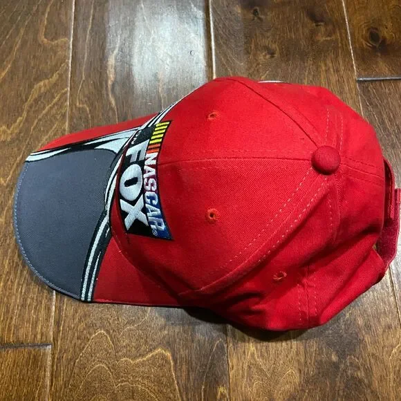 Sports Design Vintage NASCAR On Fox Racing Adjustable Cap Hat Men's OS - Picture 4 of 6